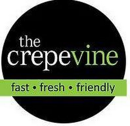 THE CREPEVINE FAST · FRESH · FRIENDLY logo