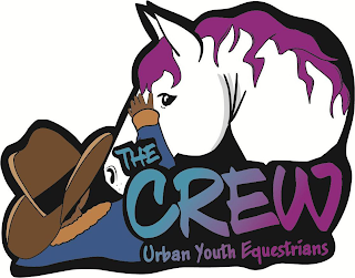 THE CREW URBAN YOUTH EQUESTRIANS logo