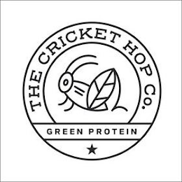 THE CRICKET HOP CO. GREEN PROTEIN logo