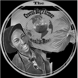 THE CROCUS BAG FARMER REAL IS REAL logo