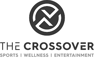 THE CROSSOVER SPORTS WELLNESS ENTERTAINMENT logo