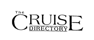 THE CRUISE DIRECTORY logo