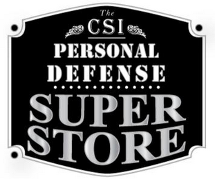 THE CSI PERSONAL DEFENSE SUPER STORE logo