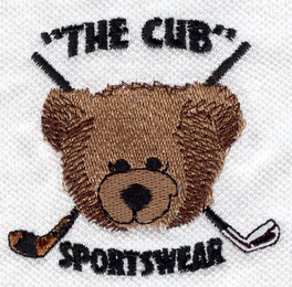 "THE CUB" SPORTSWEAR logo