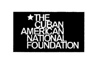 THE CUBAN AMERICAN NATIONAL FOUNDATION logo