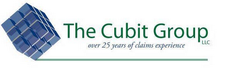 THE CUBIT GROUP LLC OVER 25 YEARS OF CLAIMS EXPERIENCE logo