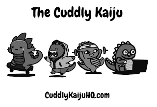 THE CUDDLY KAIJU CUDDLYKAIJUHQ.COM logo
