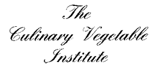 THE CULINARY VEGETABLE INSTITUTE logo