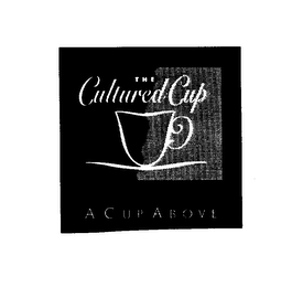 THE CULTURED CUP A CUP ABOVE logo
