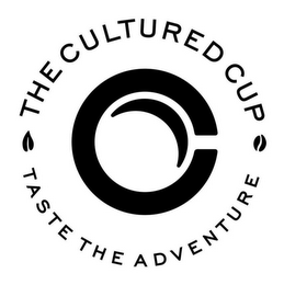 THE CULTURED CUP TASTE THE ADVENTURE logo