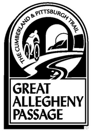 THE CUMBERLAND & PITTSBURGH TRAIL GREATALLEGHENY PASSAGE logo
