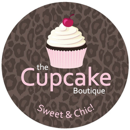 THE CUPCAKE BOUTIQUE SWEET & CHIC! logo