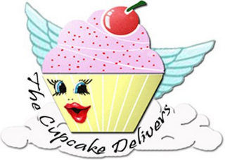THE CUPCAKE DELIVERS logo