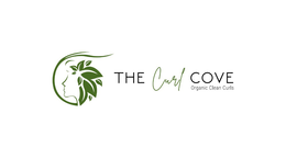 THE CURL COVE ORGANIC CLEAN CURLS logo