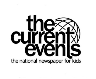 THE CURRENT EVENTS THE NATIONAL NEWSPAPER FOR KIDS logo