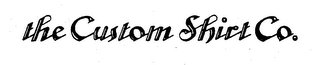 THE CUSTOM SHIRT CO. logo