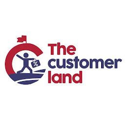 THE CUSTOMER LAND % logo