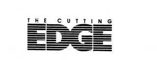 THE CUTTING EDGE logo