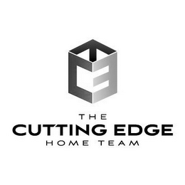 THE CUTTING EDGE HOME TEAM logo
