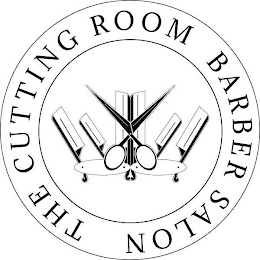 THE CUTTING ROOM BARBER SALON logo