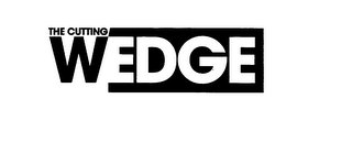 THE CUTTING WEDGE logo