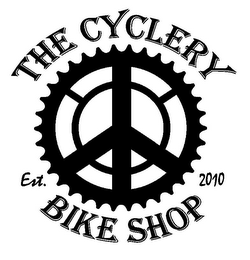 THE CYCLERY BIKE SHOP EST. 2010 logo