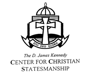 THE D. JAMES KENNEDY CENTER FOR CHRISTIAN STATESMANSHIP SOLI DEO GLORIA logo