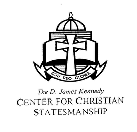THE D. JAMES KENNEDY CENTER FOR CHRISTIAN STATESMANSHIP SOLI DEO GLORIA logo