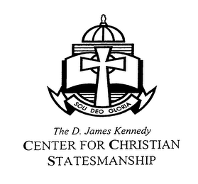 THE D. JAMES KENNEDY CENTER FOR CHRISTIAN STATESMANSHIP SOLI DEO GLORIA logo
