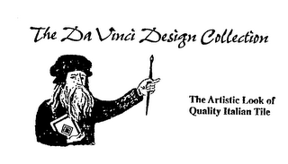 THE DA VINCI DESIGN COLLECTION THE ARTISTIC LOOK OF QUALITY ITALIAN TILE logo