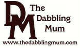 THE DABBLING MUM DM WWW.THEDABBLINGMUM.COM logo