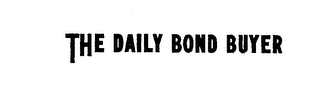 THE DAILY BOND BUYER logo