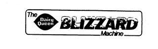 THE DAIRY QUEEN BLIZZARD MACHINE logo