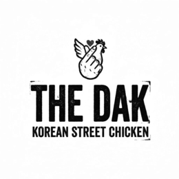 THE DAK KOREAN STREET CHICKEN logo
