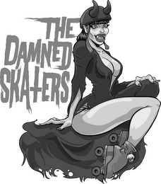 THE DAMNED SKATERS logo