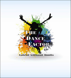 THE DANCE FACTOR TALENT WITHOUT LIMITS logo