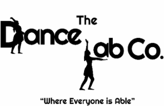 THE DANCE LAB CO. "WHERE EVERYONE IS ABLE" logo