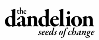 THE DANDELION SEEDS OF CHANGE logo