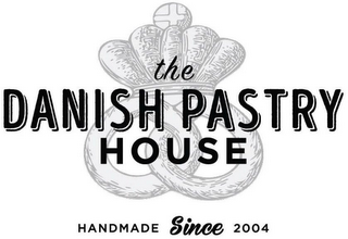 THE DANISH PASTRY HOUSE HANDMADE SINCE 2004 logo