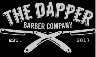 THE DAPPER BARBER COMPANY EST. 2017 logo