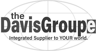 THE DAVISGROUPE INTEGRATED SUPPLIER TO YOUR WORLD. logo