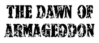 THE DAWN OF ARMAGEDDON logo