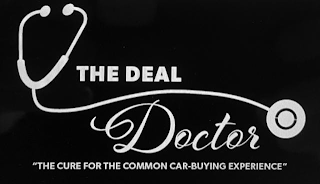 THE DEAL DOCTOR "THE CURE FOR THE COMMON CAR-BUYING EXPERIENCE" logo