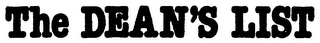 THE DEAN'S LIST logo
