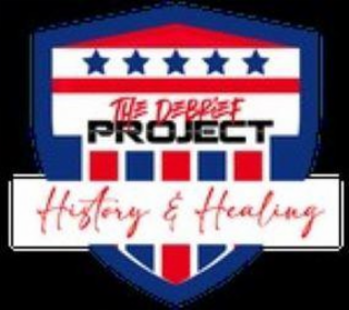 THE DEBRIEF PROJECT HISTORY & HEALING logo