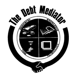 THE DEBT MEDIATOR RESOURCES KNOWLEDGE TIME TECHNOLOGY logo