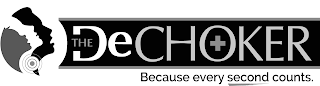 THE DECHOKER BECAUSE EVERY SECOND COUNTS logo
