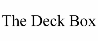 THE DECK BOX logo