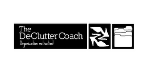 THE DECLUTTERCOACH ORGANIZATION MOTIVATION! logo