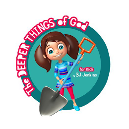 THE DEEPER THINGS OF GOD FOR KIDS BY BJ JENKINS logo
